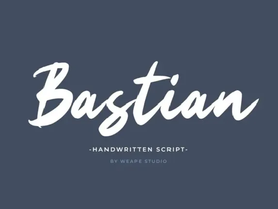 Bastian font