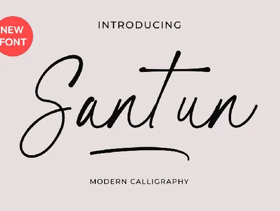 Santun font