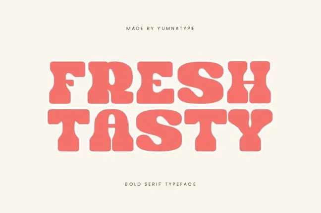 Fresh Tasty font