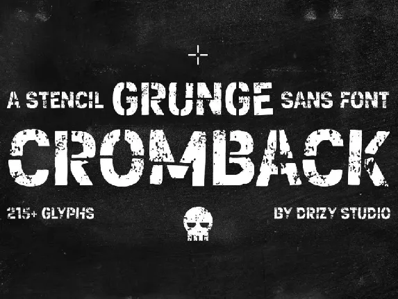 Cromback Demo font