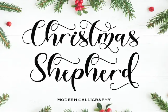 Christmas Shepherd font