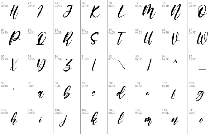 Memonoglia font