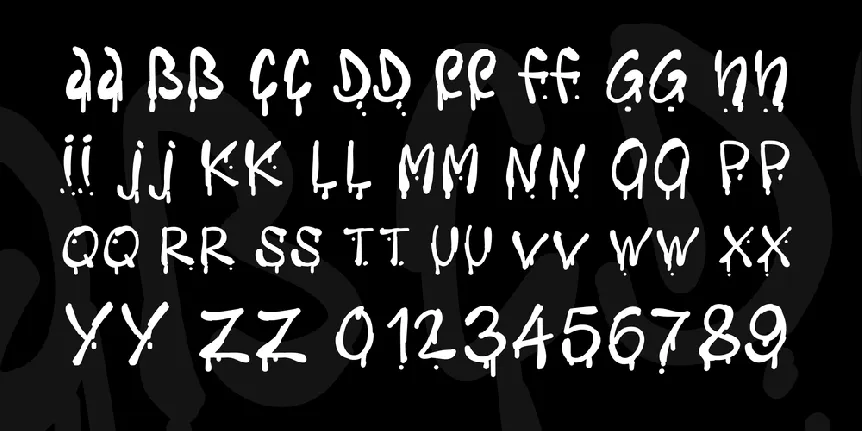 PW Fresh Paintings font