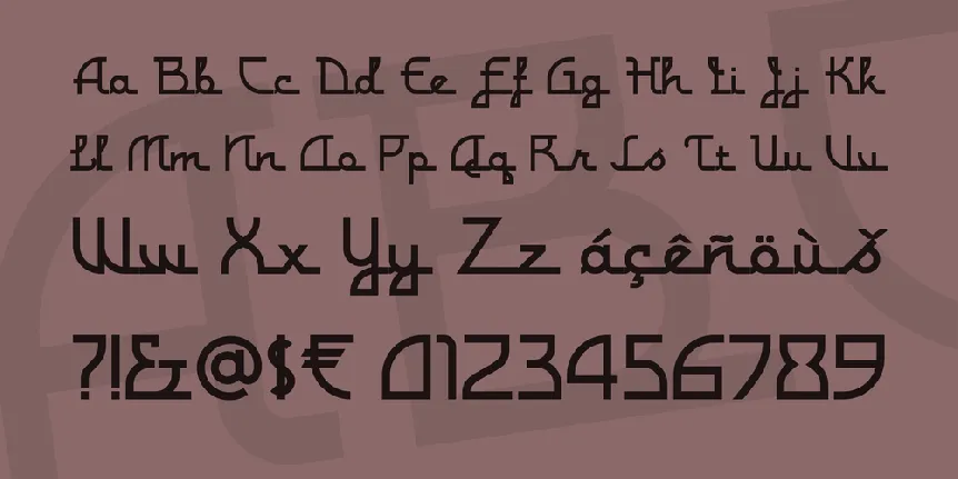 Monterey Popsicle NF font