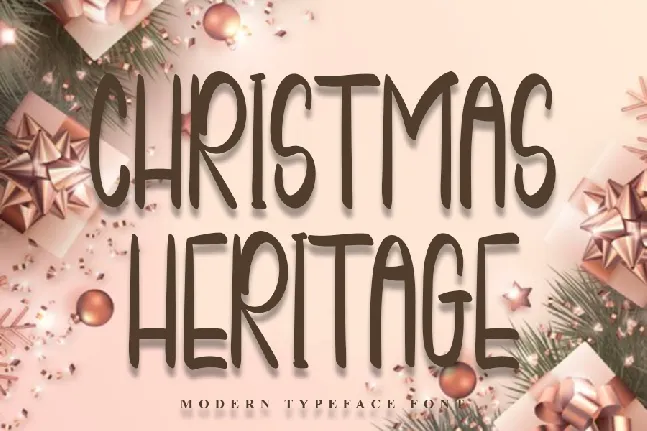 Christmas Heritage font