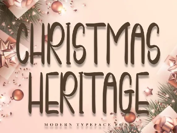 Christmas Heritage font