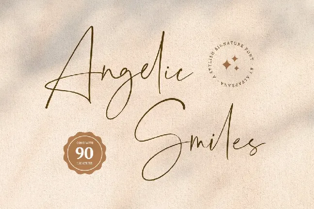 Angelic Smiles font