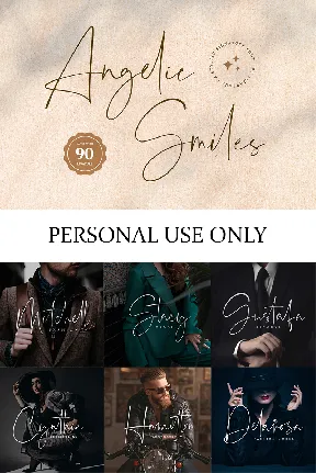 Angelic Smiles font