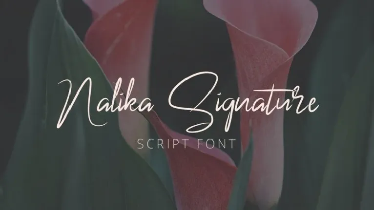 Nalika font