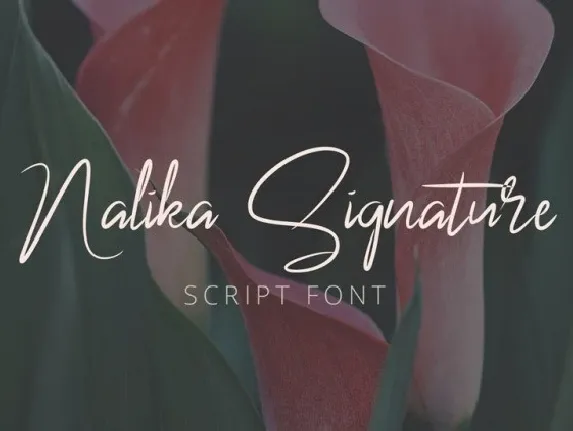 Nalika font