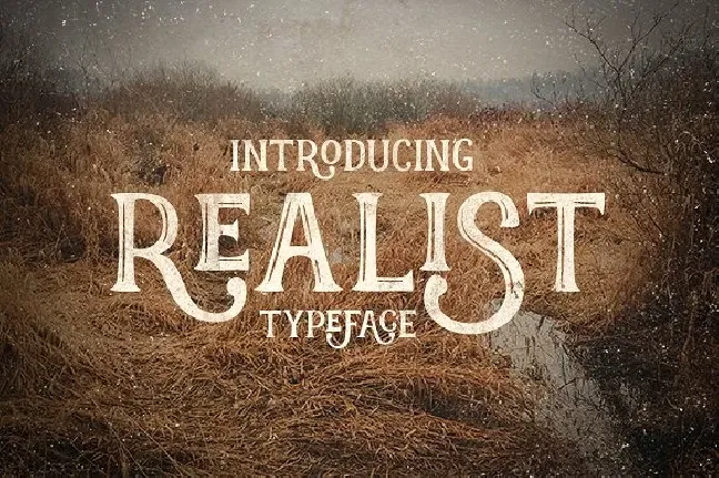 Realist Typeface font