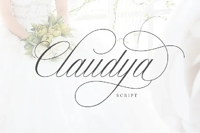 Claudya Script Free Download font