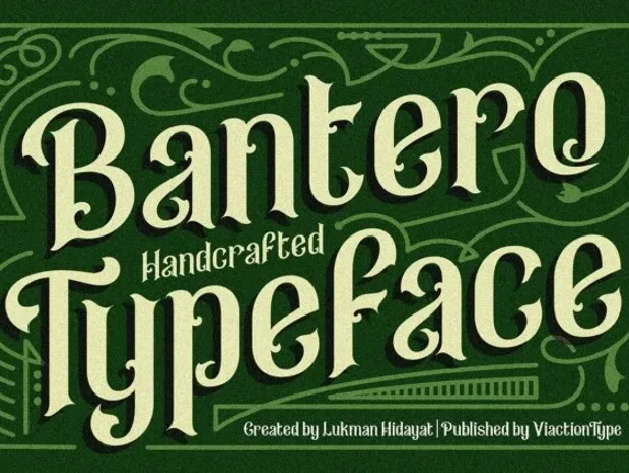 Bantero font