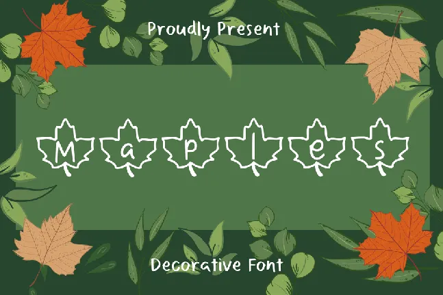 Maples font