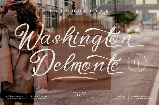 Washington Delmonte font