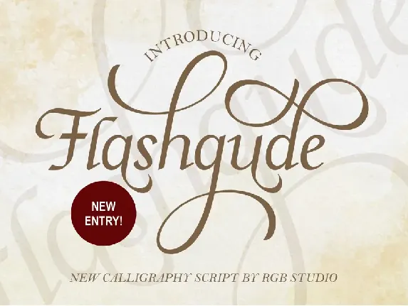 Flashgude font