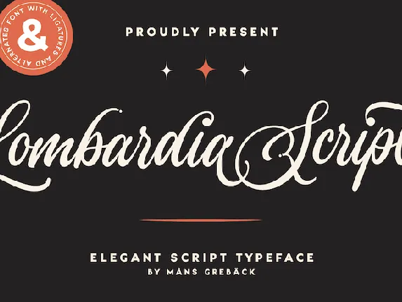 Lombardia Script PERSONAL USE font