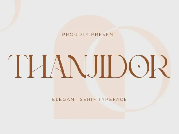 Thanjidor font