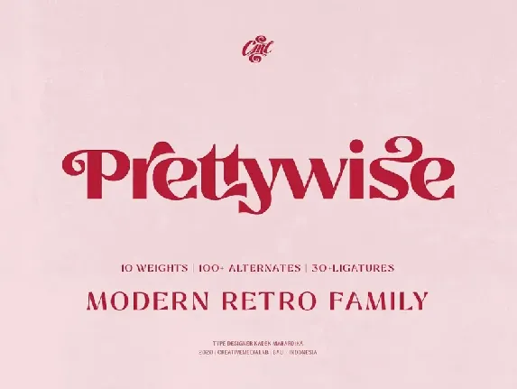 Prettywise Family font