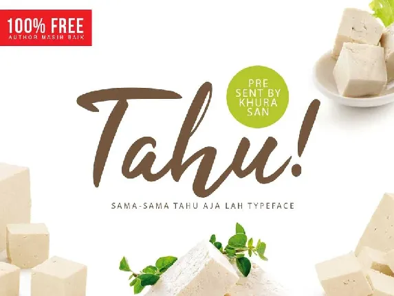 Tahu! Script Free Download font