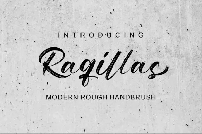 Raqillas font