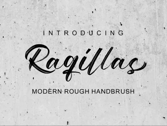 Raqillas font