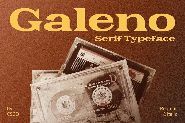 Galeno font