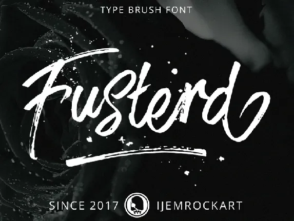 Fusterd Brush Free font