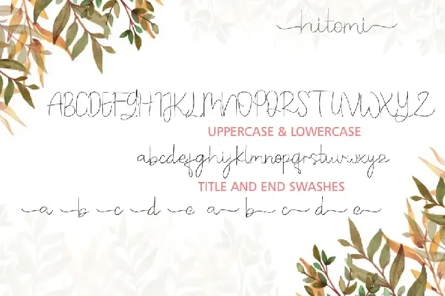 hitomi font