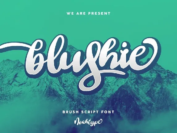 Blushie font