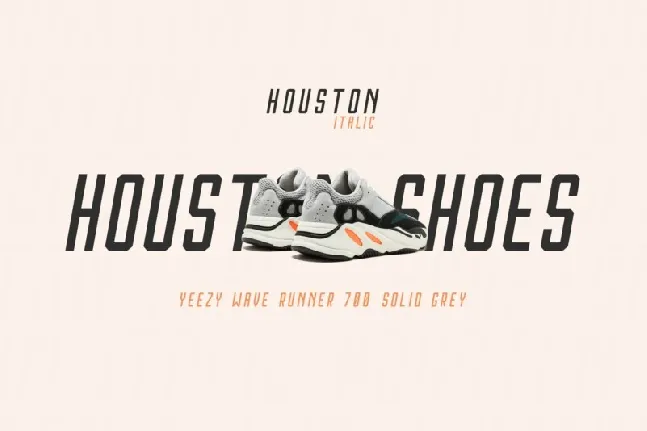 Houston Sans Serif Typeface font