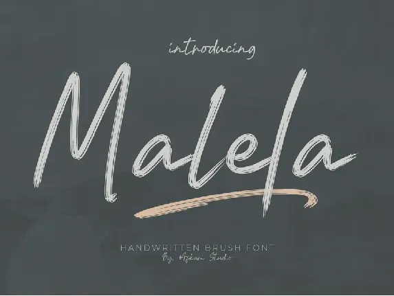 Malela font