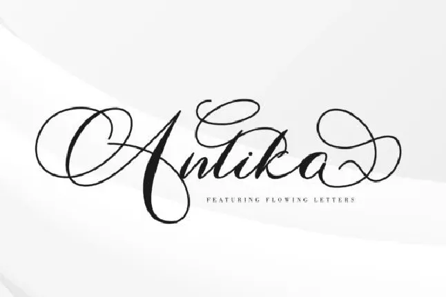 Antika font