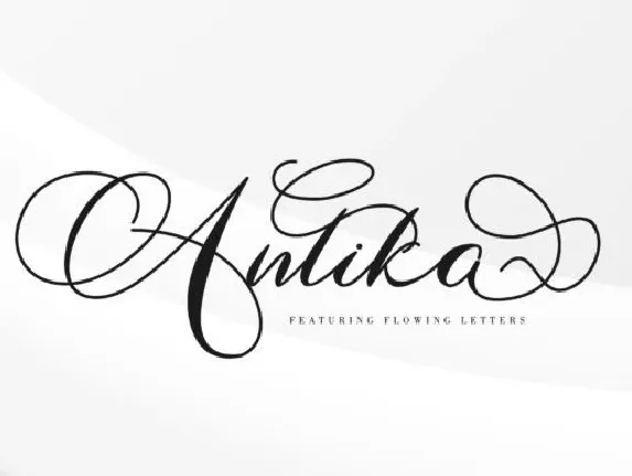 Antika font