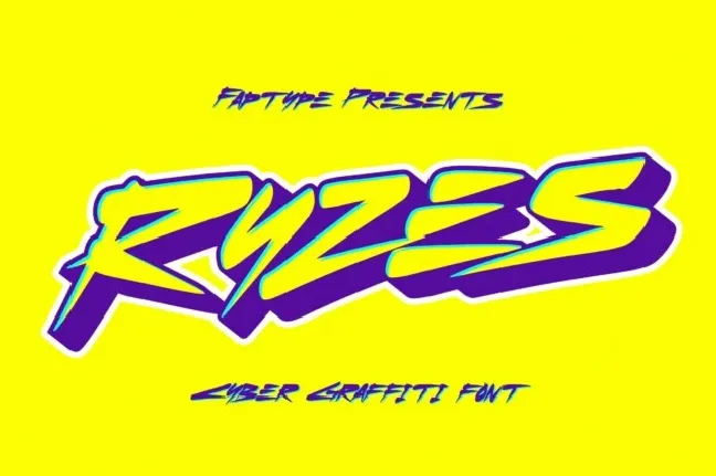 Ryzes font