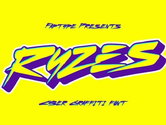 Ryzes font