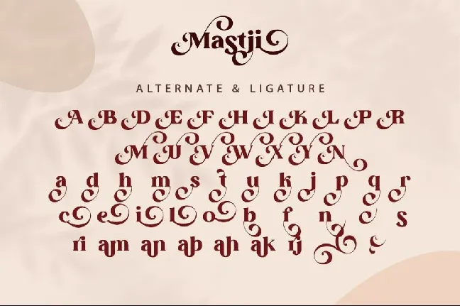 Mastji (Demo) font