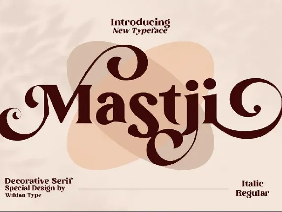 Mastji (Demo) font