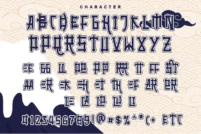 Aishiteru - personal use font