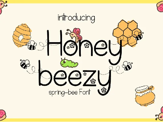 Honey Beezy font