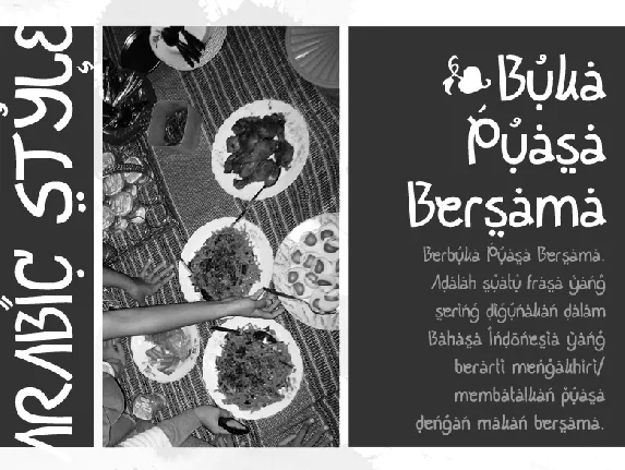 Buka Puasa Bersama font