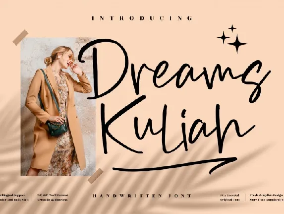 Dreams Kuliah font