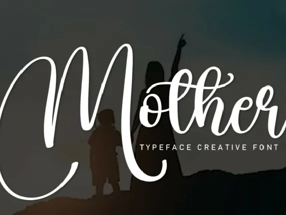 Mother Typeface font