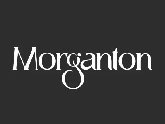 Morganton font