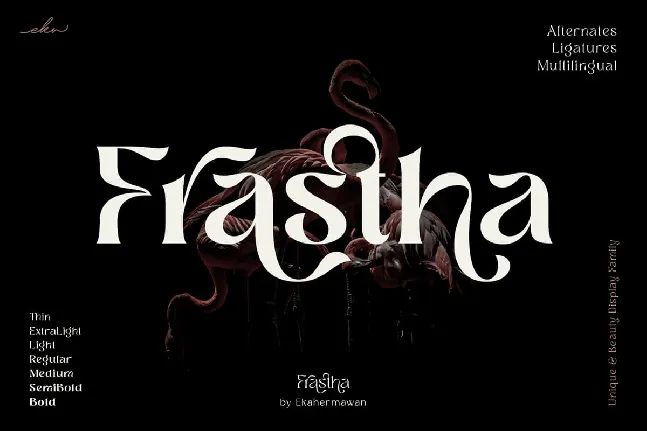 Frastha font