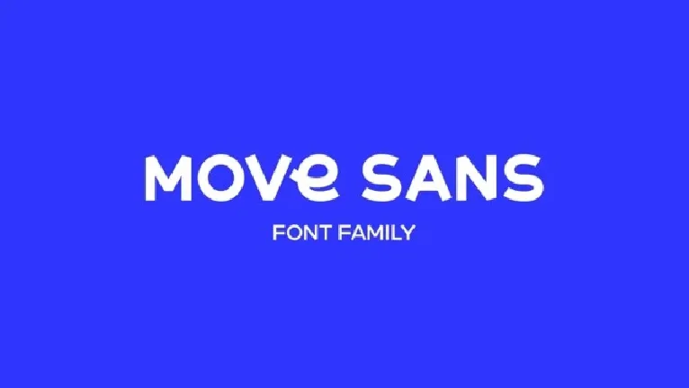 Move Sans Family font