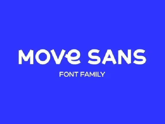 Move Sans Family font