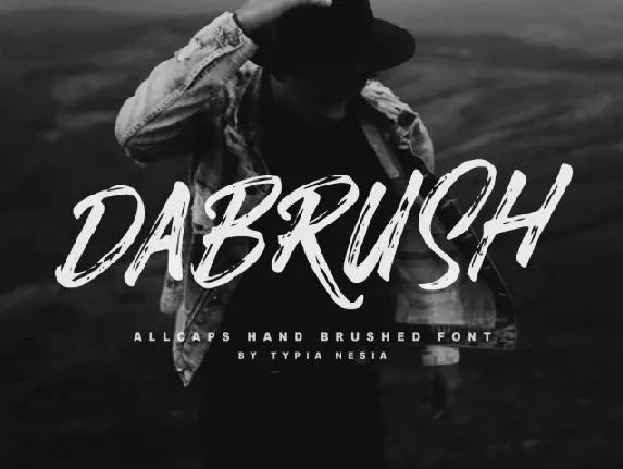 Dabrush Brush Free font