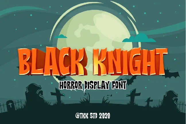 BLACK KNIGHT font