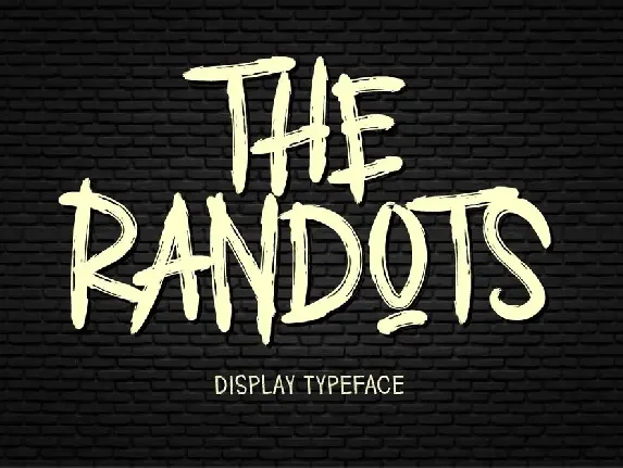 THE RANDOTS font